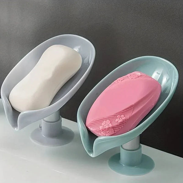 Soap Box Drain Soap Holder Bathroom Accessories Suction Cup Soap