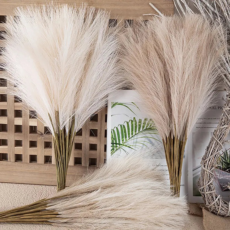 Pampas Grass Decor Flower Plant Reed Simulated Wedding Party Christmas