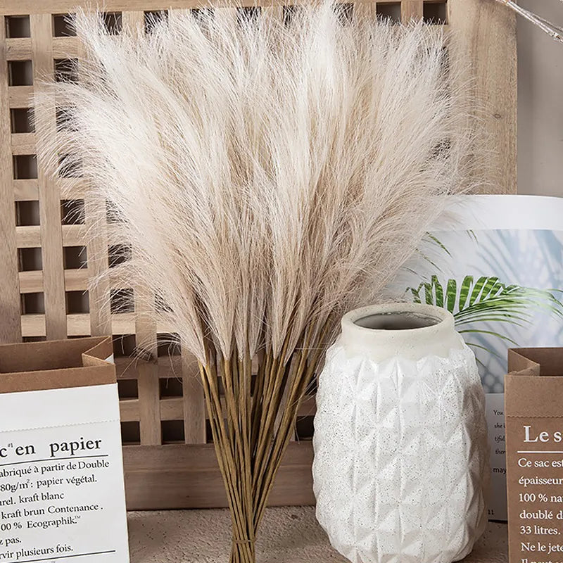 Pampas Grass Decor Flower Plant Reed Simulated Wedding Party Christmas