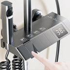 Bathroom Shower Full Set Black White Gray Bathtub Shower System