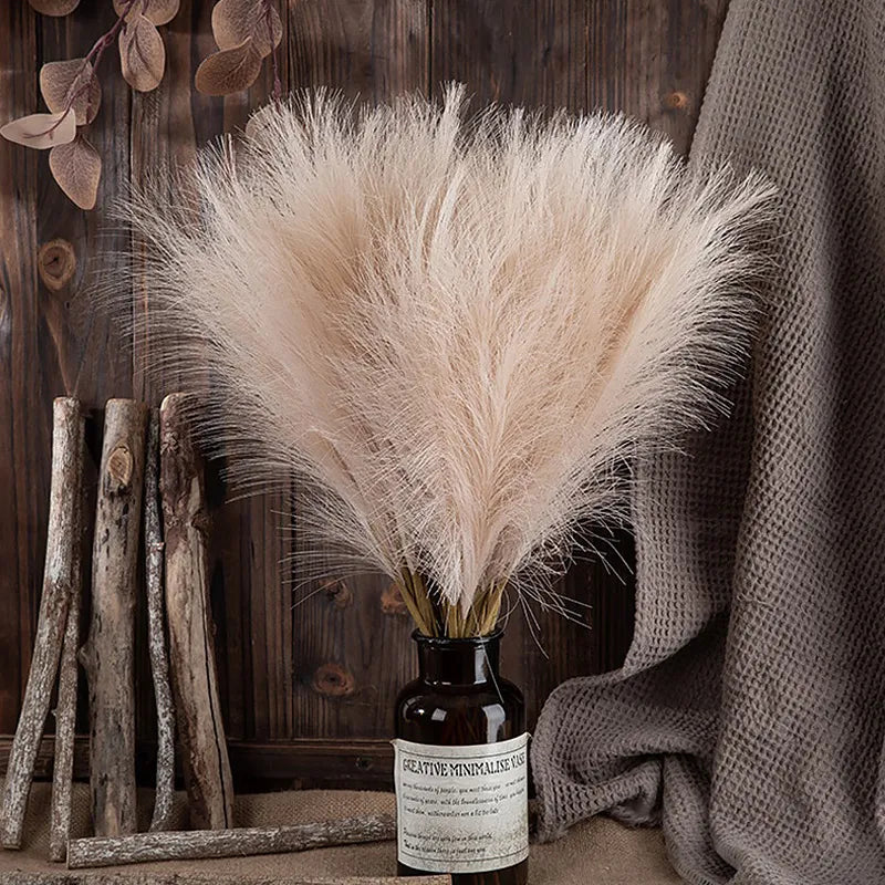 Pampas Grass Decor Flower Plant Reed Simulated Wedding Party Christmas
